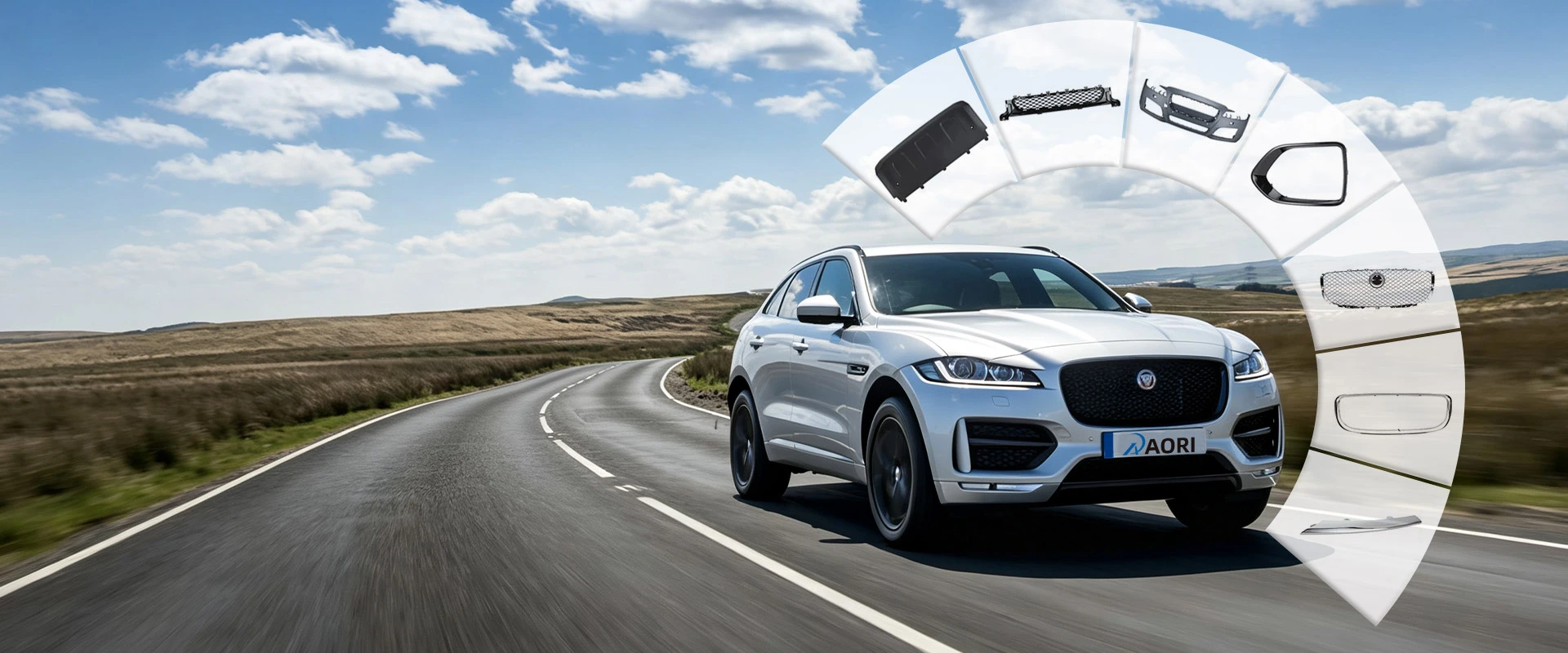 Avtodeli Aori - Kitajska, proizvajalec zunanjih delov za Land Rover & Jaguar